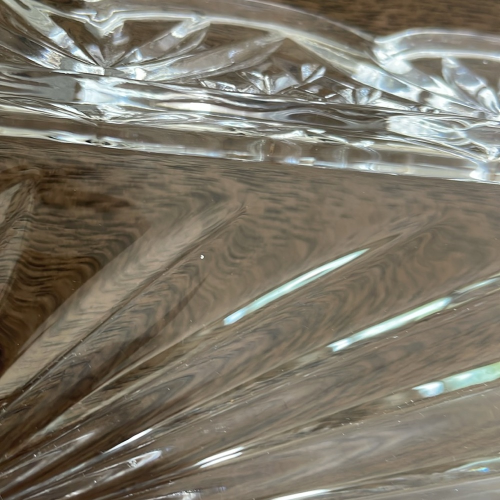 Godinger Art Dublin Clear Glass Crystal Rectangular Tray 16 3/4 x 6 3/4 x 1 1/2 - Picture 13 of 15